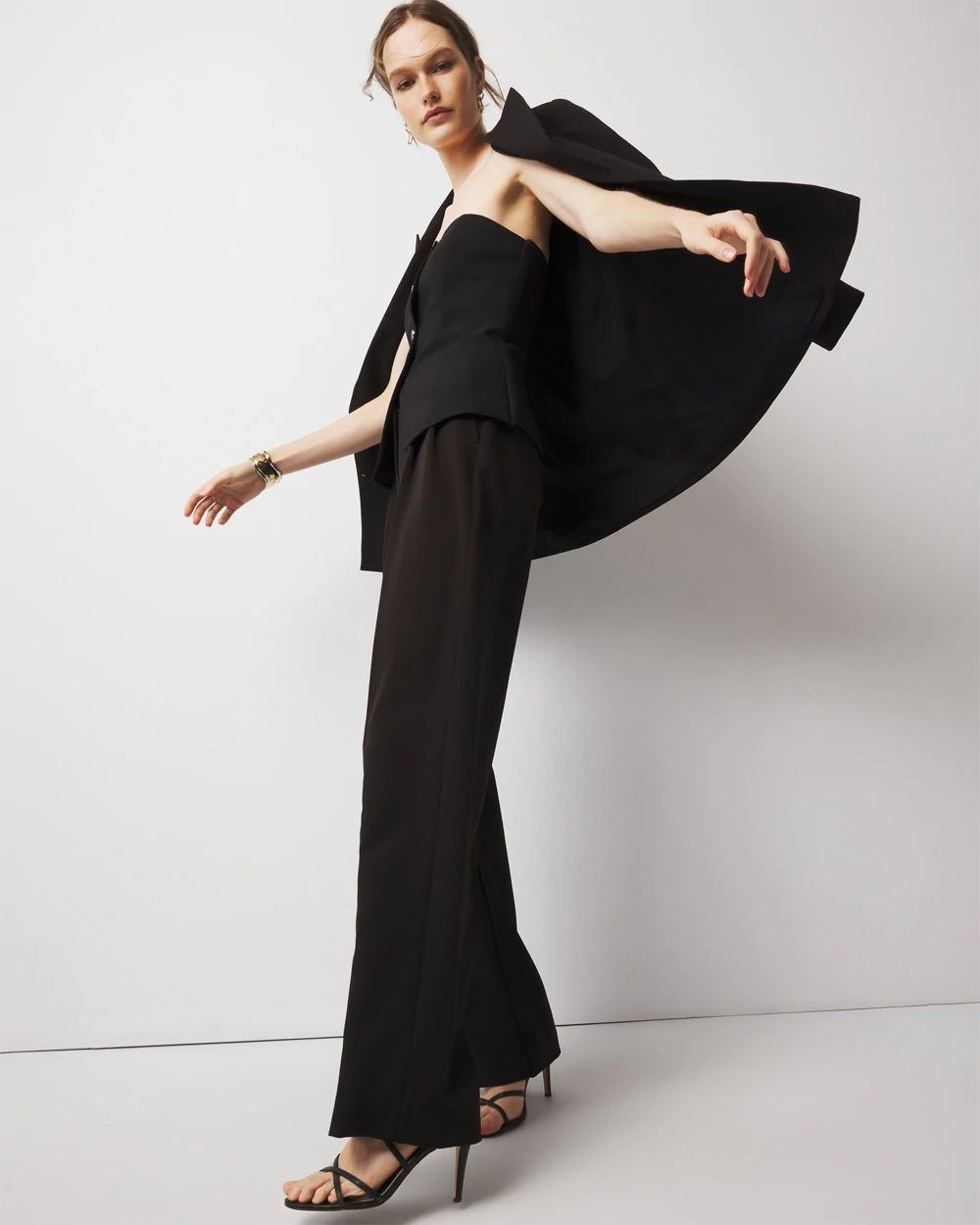 Petite Buttoned Bustier | White House Black Market